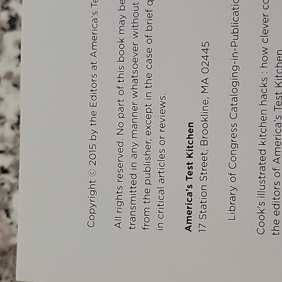 Cook's Illustrated Kitchen Cooking Tips - 2 - Picture 7 of 9